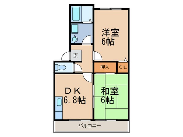 ﾛｲﾔﾙｺ-ﾄ六甲の物件間取画像